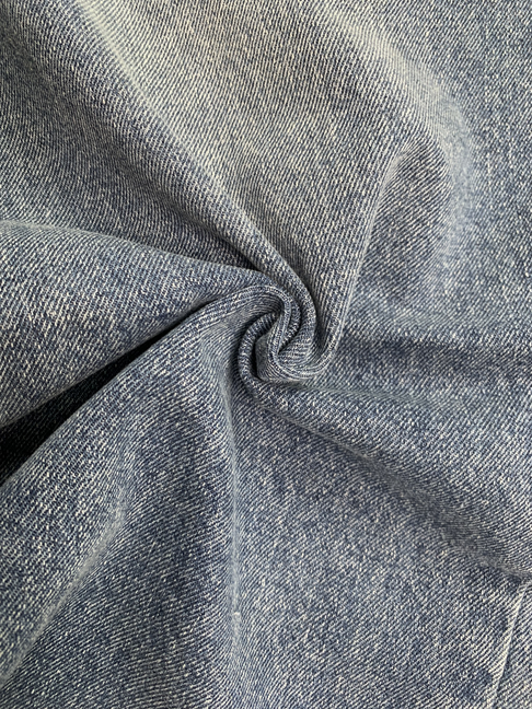 Loose Wide Leg Buttoned Fringed Pockets Jean Pants Bottoms