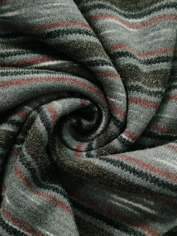 Long Sleeves Skinny Asymmetric Pleated Striped One-Shoulder T-Shirts Tops