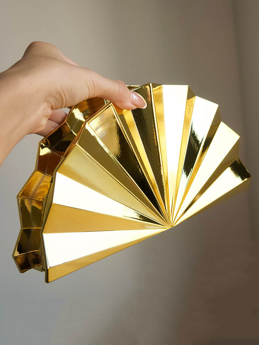 Solid Color Geometric Bags