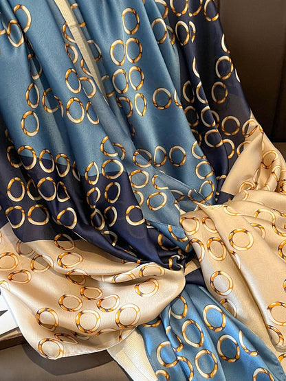 Contrast Color Shawl&Scarf
