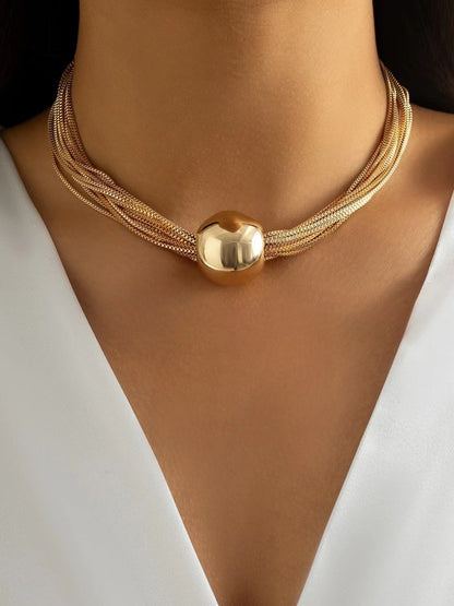 Chains Split-Joint Necklaces Accessories