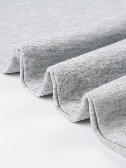 Flared Pants Loose Drawstring Pockets Solid Color Pants Trousers