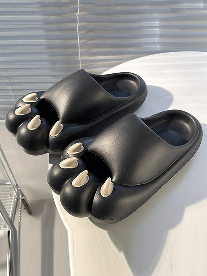 Cat Paw Shape Hollow Slippers