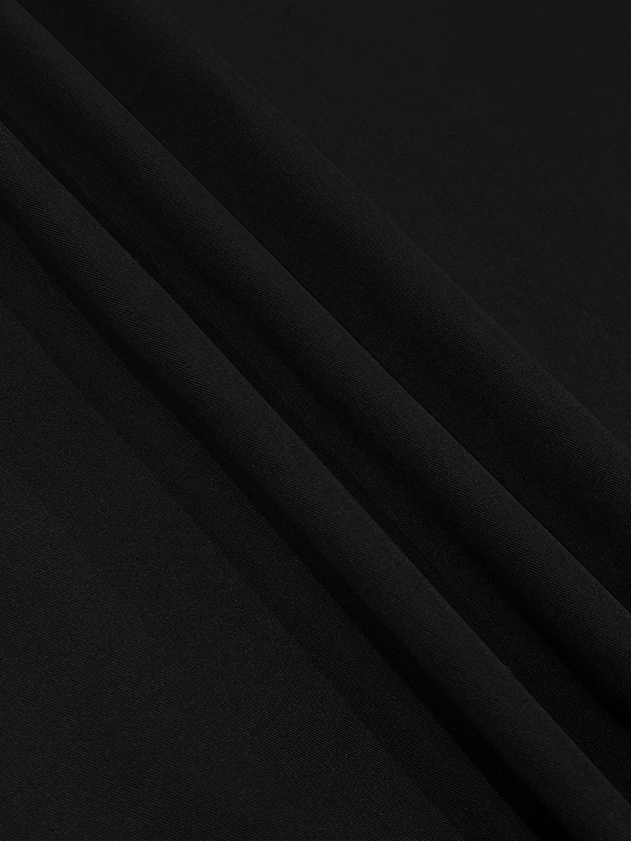 Solid Color Pleated Wide Pants Wide Leg Pants