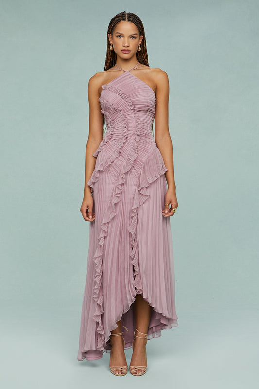 Estelle™ | Elegant Halter Dress