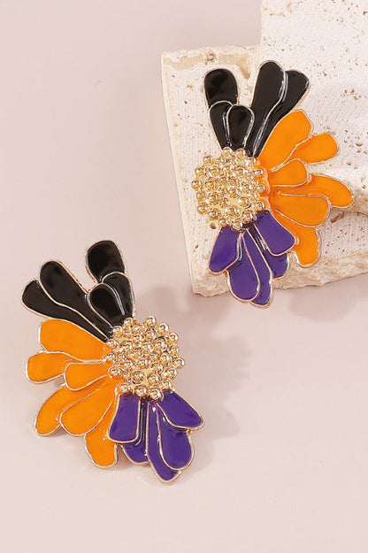 Sibyl Demi Flower Earrings