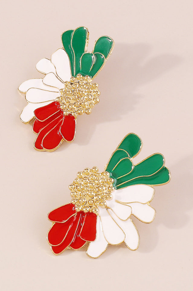 Sibyl Demi Flower Earrings