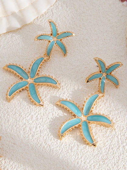 Geometric Drop Earrings