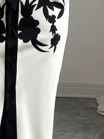 Half Sleeves Flower Print Printed Tied Waist V-Neck Midi Dresses