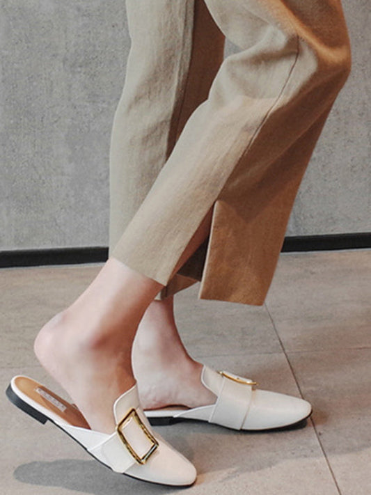 Leinen Chic Plus Size Loose Casual Split-Side Neunte Hose 