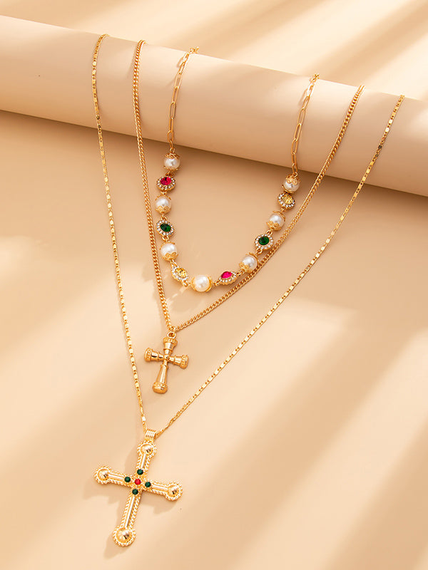 Layered Tasseled Necklaces Accessories