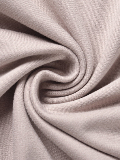 Simple Solid Color T-Shirt & Pants Two Pieces Set