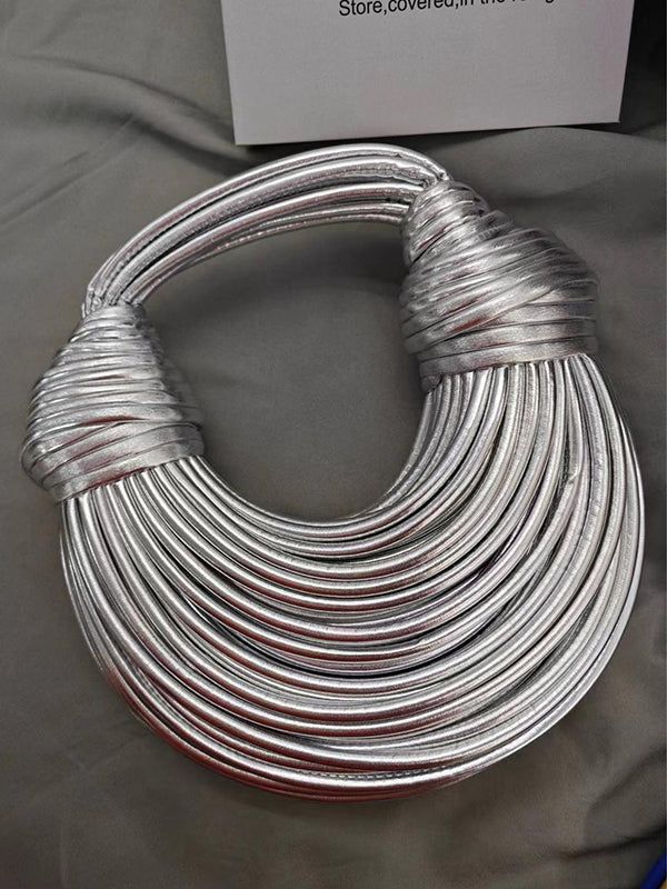 Geometric Zipper Handbags