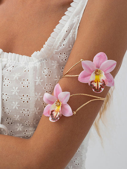Chains Flower Shape Armlet Accessories Earrings Accessories Necklaces Accessories