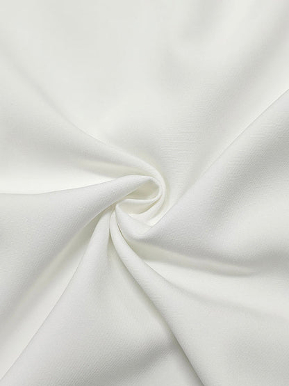 Flared Sleeves Half Sleeves Ruffle Trim Solid Color Deep V-Neck Blouses&Shirts Tops Outerwear