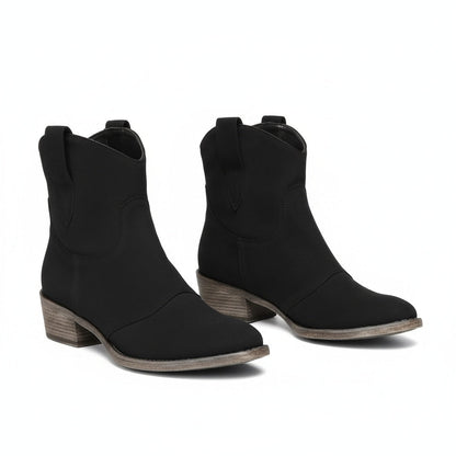 Henny™ | Vintage Cowboy Ankle Boots