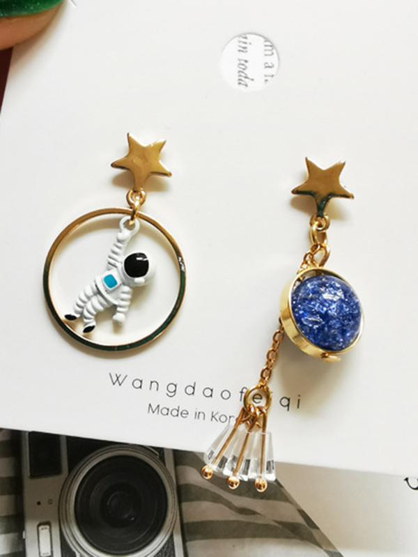 Spaceman Dissymmetry Ohrringe 