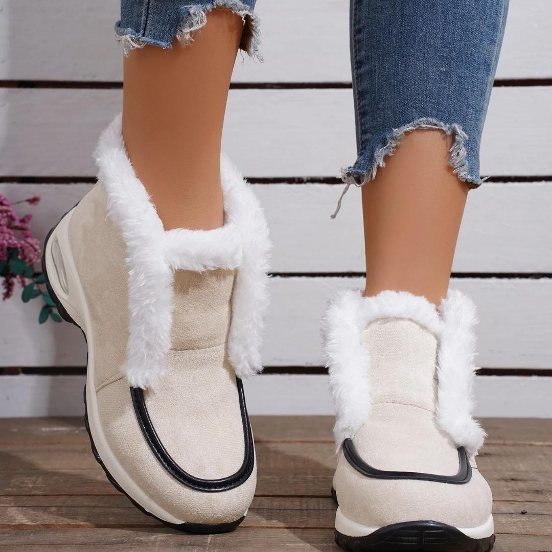 Vegan™ | Leather Casual Ankle Boots