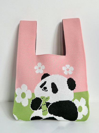 Geometric Animal Prints Satchels Bags