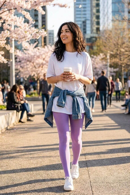 Lightweight Semi Opaque Tights