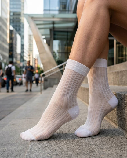 5-Pack Soft Horizon Sheer Socks