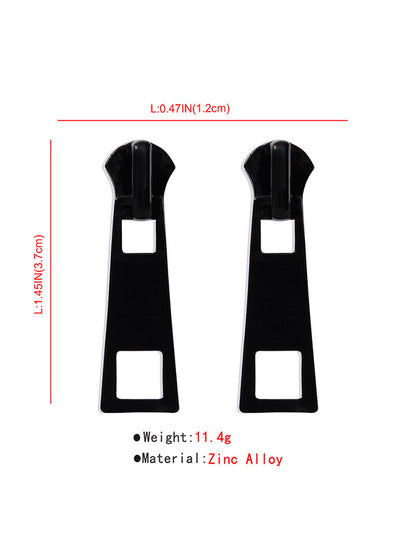 Casual Solid Color Earrings Accessories