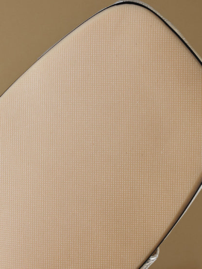 Belt Buckle Flower Shape Hollow Split-Joint Square-Toe Sandals