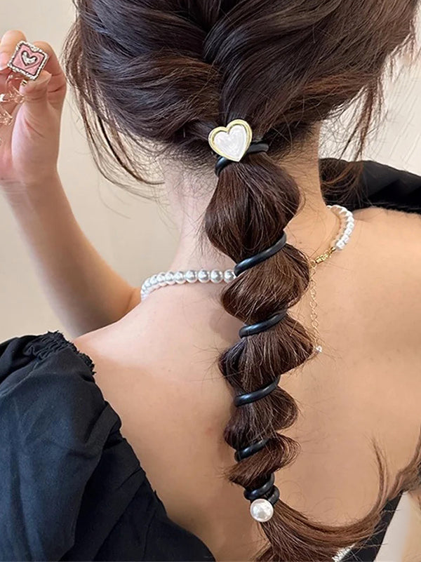 Geometric Hair Accessories BLACK One_size