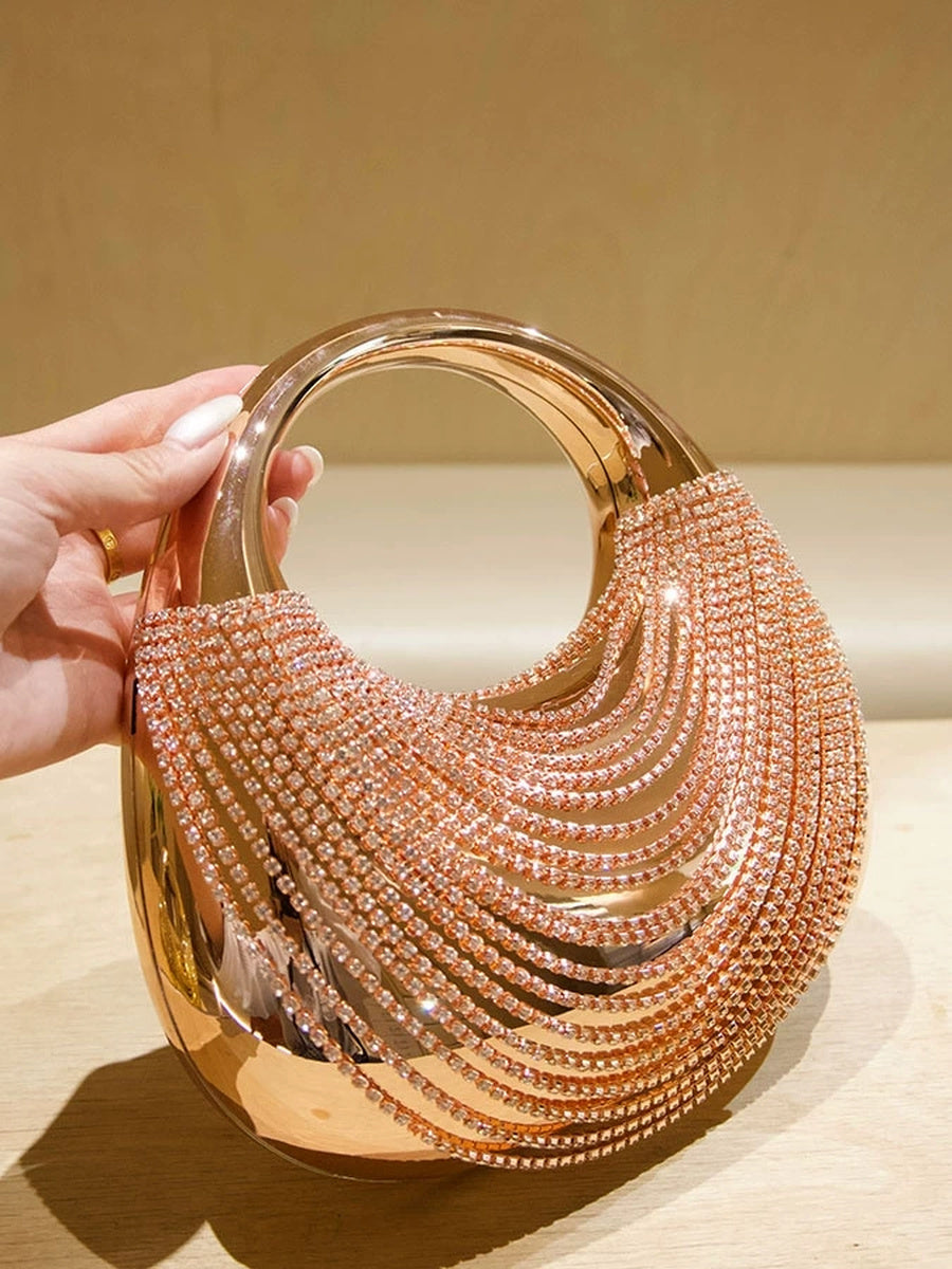 Tasseled Solid Color Handbags Bags