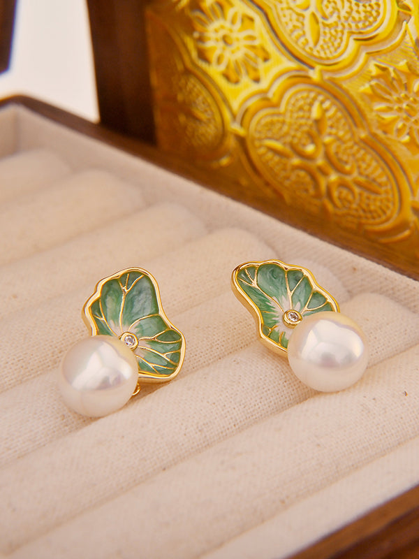 Contrast Color Rhinestone Eardrop Accessories
