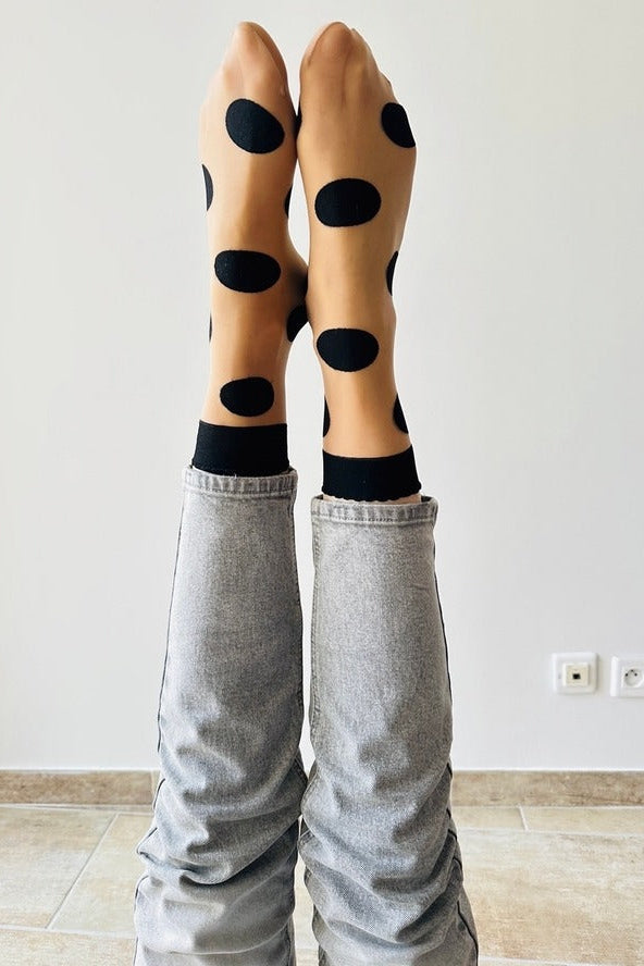 Extra Large Polka Dot Sock