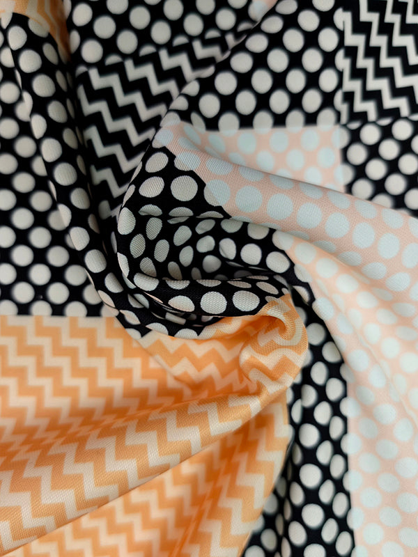 High Waisted Loose Printed Split-Joint Striped Long Skirts Skirts