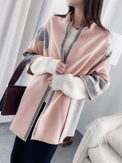 Châle et écharpe originaux à imprimé dessin animé 