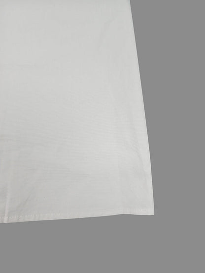 A-Line Loose Pleated Tied Round-Neck Midi Dresses