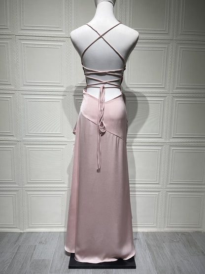 Satin Maxi Dress
