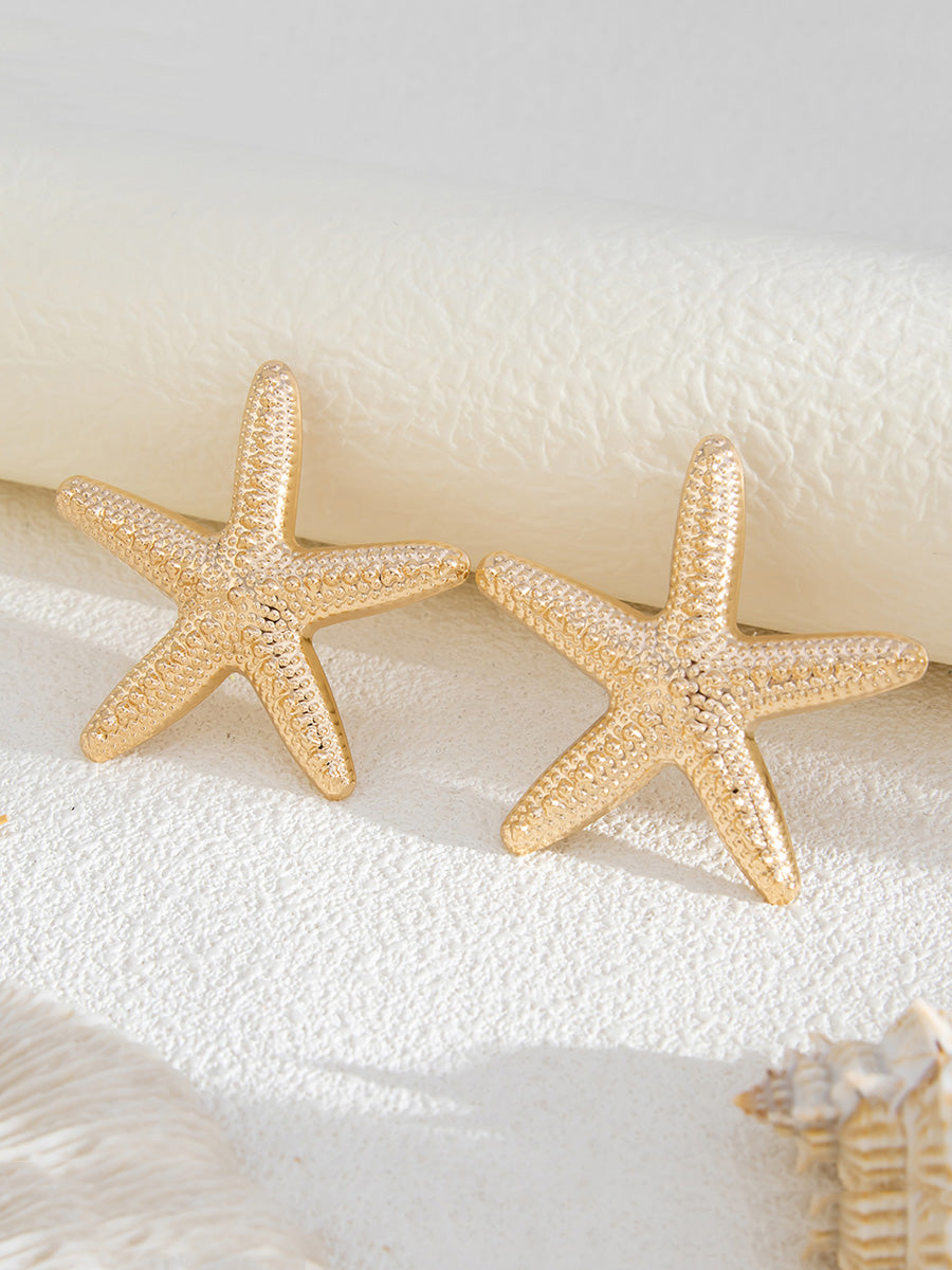 Trends Starfish Shape Earrings Accessories