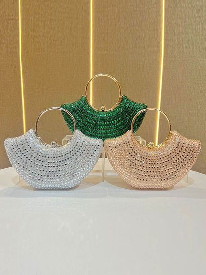 Chains Rhine Stones Evening Bags & Clutches Handbags