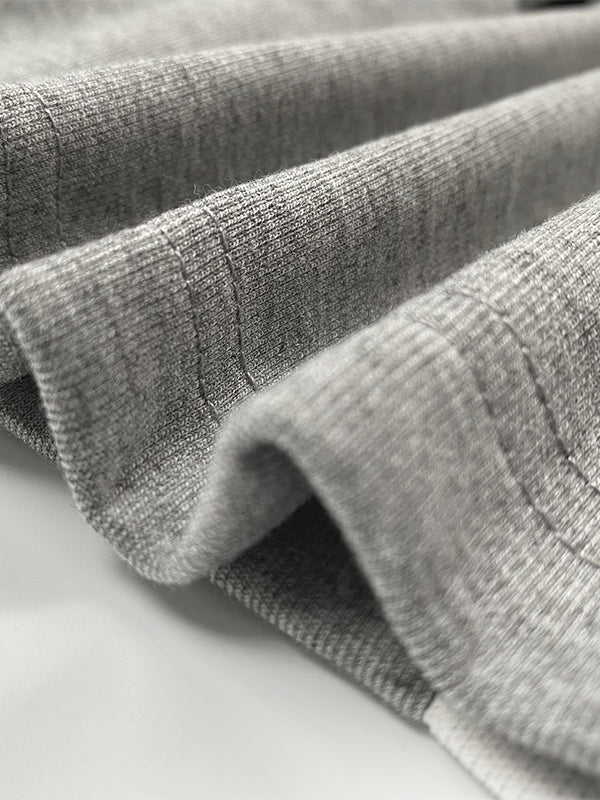 High Waisted Split-Joint Striped Pants Trousers