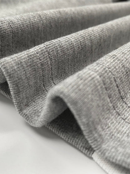 High Waisted Split-Joint Striped Pants Trousers