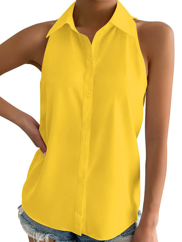 Lockere, einfarbige Blusen mit geteiltem Revers in Übergröße 