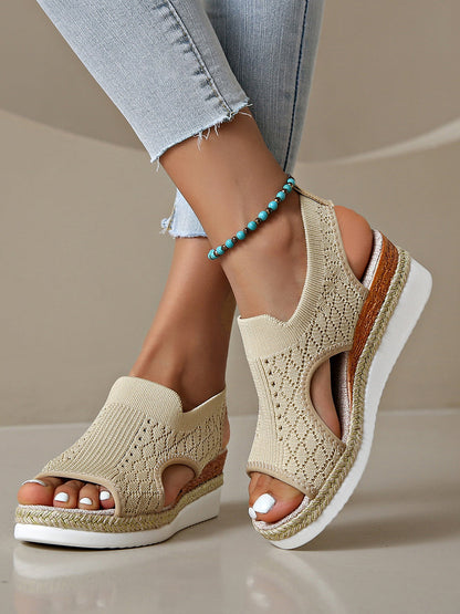 Hollow Open Toe Sandals