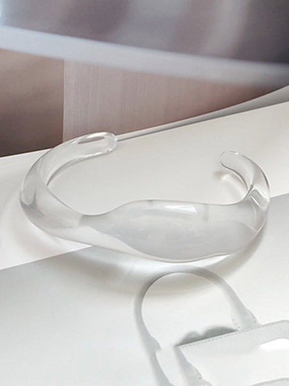 Bracelet en résine original simple et chic 