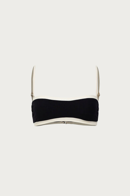 Bikini with contrasting edge