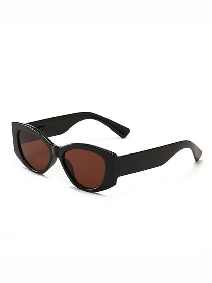Geometric Sun Protection Sunglasses Accessories BLACK One_size