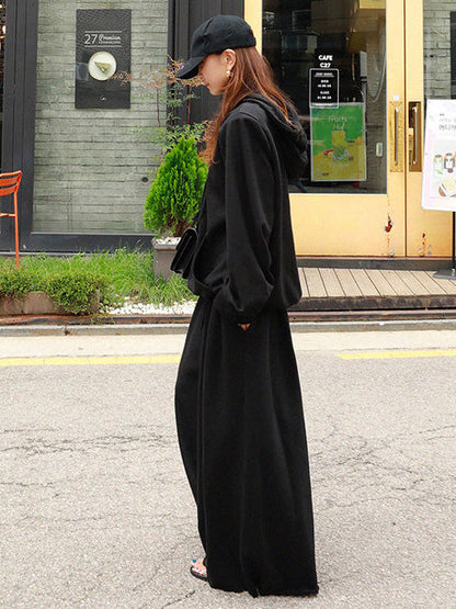 Solid Color Wide Pants Wide Leg Pants Casual Pants Bottoms