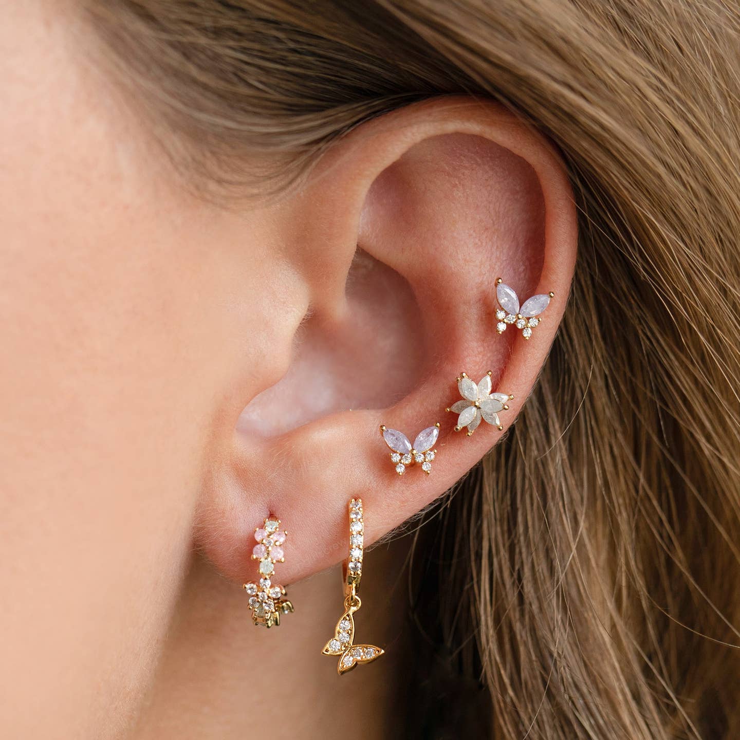 Remember Me Butterfly Studs