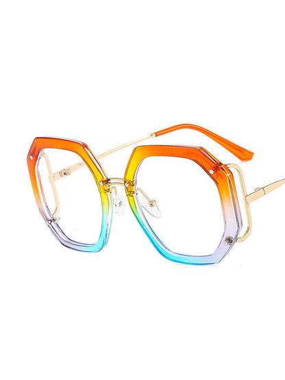 Geometric Glasses & Goggles COLORFUL One_size