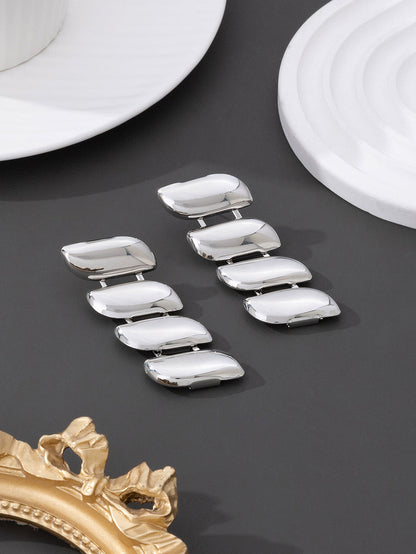 Solid Color Geometric Necklaces Accessories Drop Earrings Bracelet Accessories