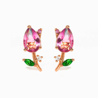 Blossoming Tulip Studs