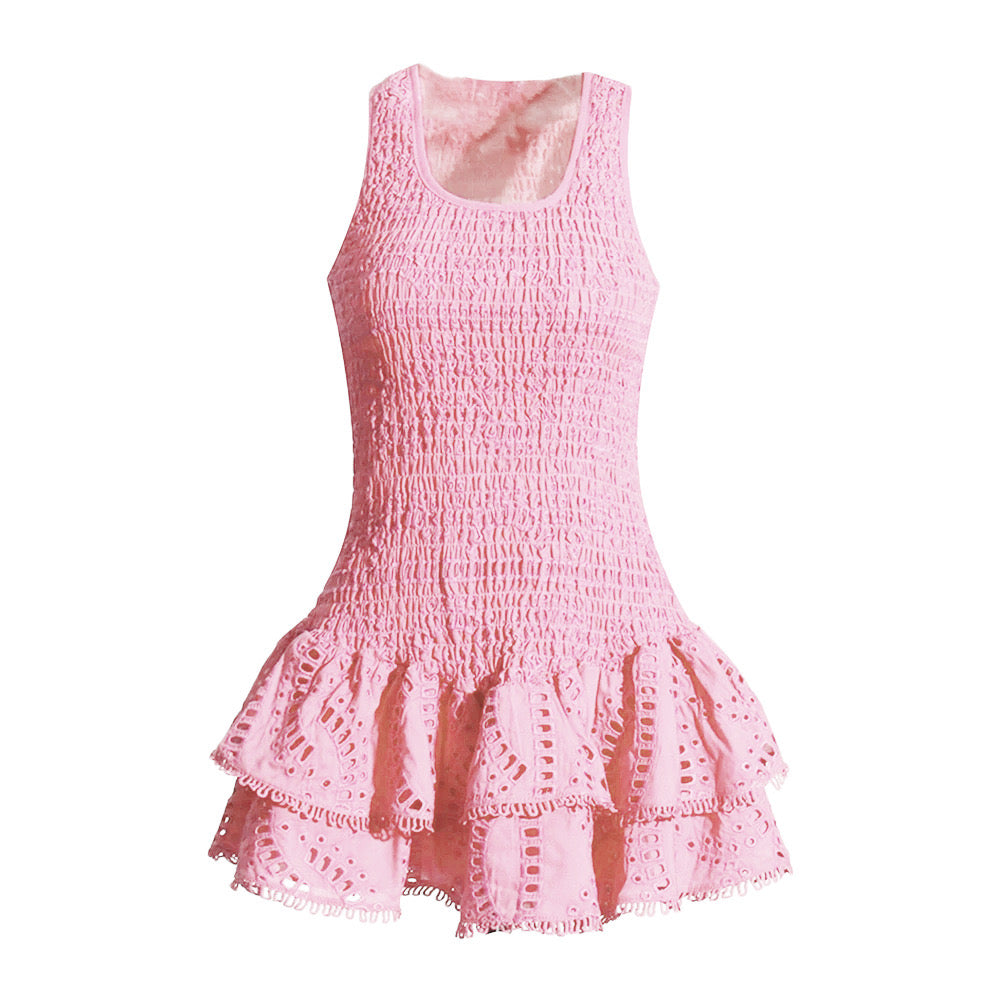 DIAMOND Summer Bodycon Dress PINK